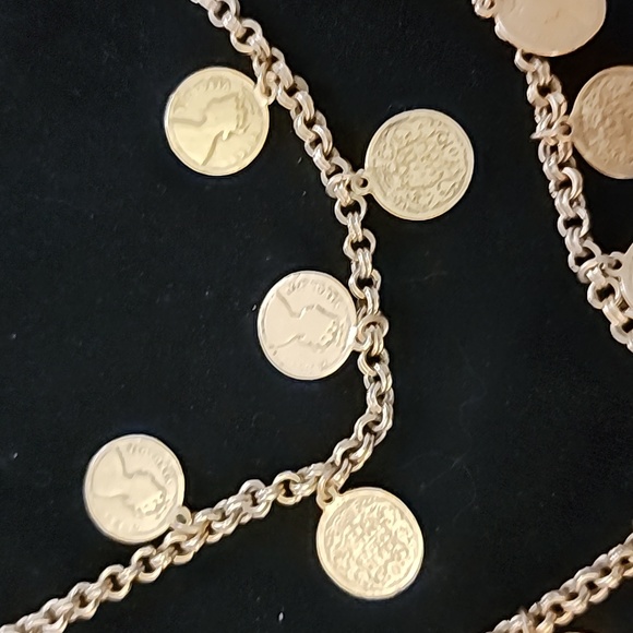 Stella and Dot gold triple strand Rio - Picture 3 of 3